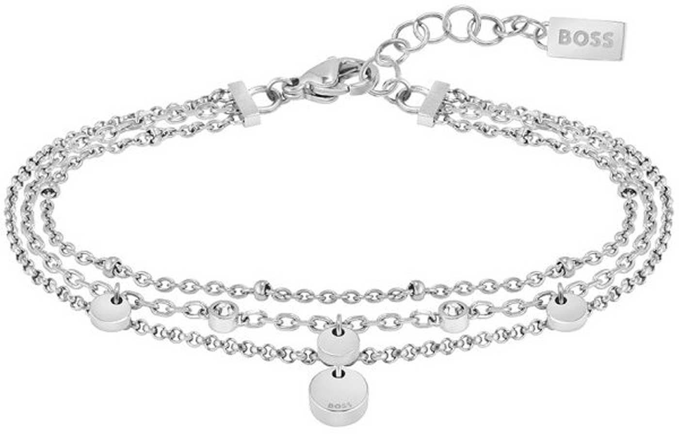 Boss Jewelry 1580331 - Bracelet multirangs IRIS avec breloques