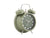 Karlsson Réveil Jungle Green avec cloches et cadran rond à points de diamants