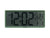 Horloge murale numérique LCD vert jungle avec AM/PM, jour de la semaine, mois et date