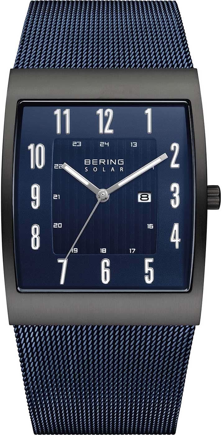 Bering Solar 16433-327 Montre Homme • Verre Saphir • Solaire