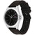 Tommy Hilfiger Norris Herrenarmbanduhr mit schwarzem Silikonarmband und schwarzem Zifferblatt