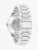 Herren-Automatikuhr-Rückseite mit Edelstahlgehäuse und Sichtboden am Armband