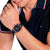 Tommy Hilfiger Hudson Herrenarmbanduhr, blaues Armband, roségoldene Analoganzeige