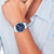 Tommy Hilfiger Chronograph mit dunkelblauem Zifferblatt und Edelstahlarmband
