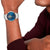 Herren-Chronograph von Tommy Hilfiger mit blauem Zifferblatt und Edelstahlband