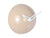 Horloge murale ronde avec cadran beige et aiguilles blanches, Karlsson