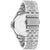 Tommy Hilfiger Damenarmbanduhr, Edelstahlgehäuse und silbernes Metallarmband (Seitenansicht)
