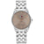 Damenarmbanduhr Tommy Hilfiger mit silbernem Edelstahlband, rundem beigem Zifferblatt
