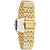 Tommy Hilfiger Abby Damenquarzuhr mit goldfarbenem Metallarmband, seitliche Ansicht