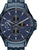 Tommy Hilfiger Herrenquarzarmbanduhr mit dunkelblauem Zifferblatt und Metallarmband