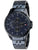 Tommy Hilfiger Herrenquarzarmbanduhr mit dunkelblauem Zifferblatt und breitem Metallarmband