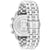 Herrenuhr mit Metallarmband und gravierter Gehäuse-Rückseite