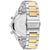 Tommy Hilfiger Armbanduhr Gehäuse-Rückseite mit zweifarbigem Edelstahlband
