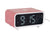 Réveil Karlsson Chunky LED KA6054PI rose • Chargement sans fil • Affichage LED avec date