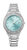 Montre Bering pour femme avec cadran bleu clair et bracelet à maillons en acier inoxydable