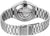 Fond de boîtier de montre pour femme en acier gravé et bracelet en acier inoxydable