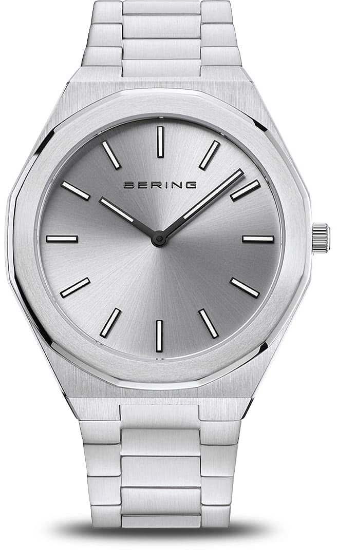 Montre Bering Classic 19641-700 pour homme • Verre saphir résistant aux rayures • Ultra plate