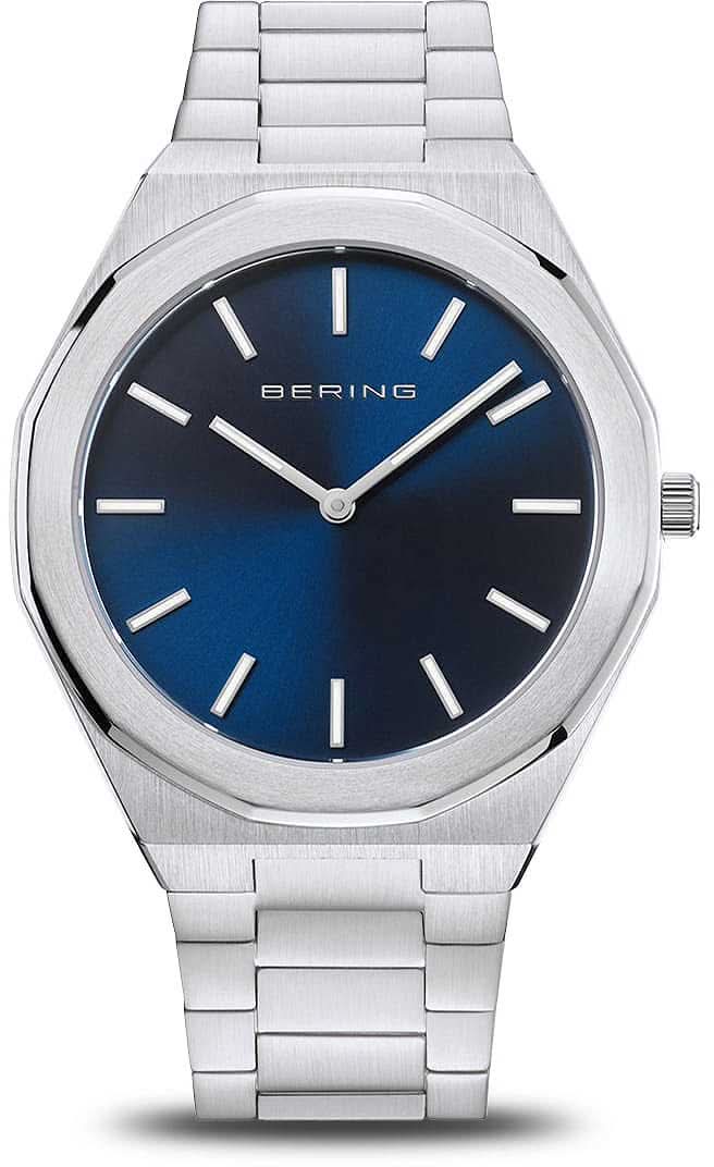 Bering Classic 19641-707 Montre Homme • Verre Saphir • Bleu