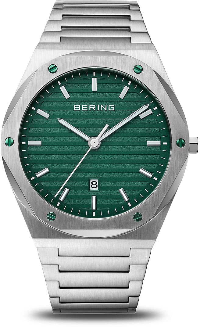 Bering Classic 19742-708 Montre Homme • Verre Saphir Anti-rayures • Design Plat