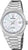 Montre Festina pour femme avec bracelet en acier inoxydable argenté, cadran blanc et guichet date.