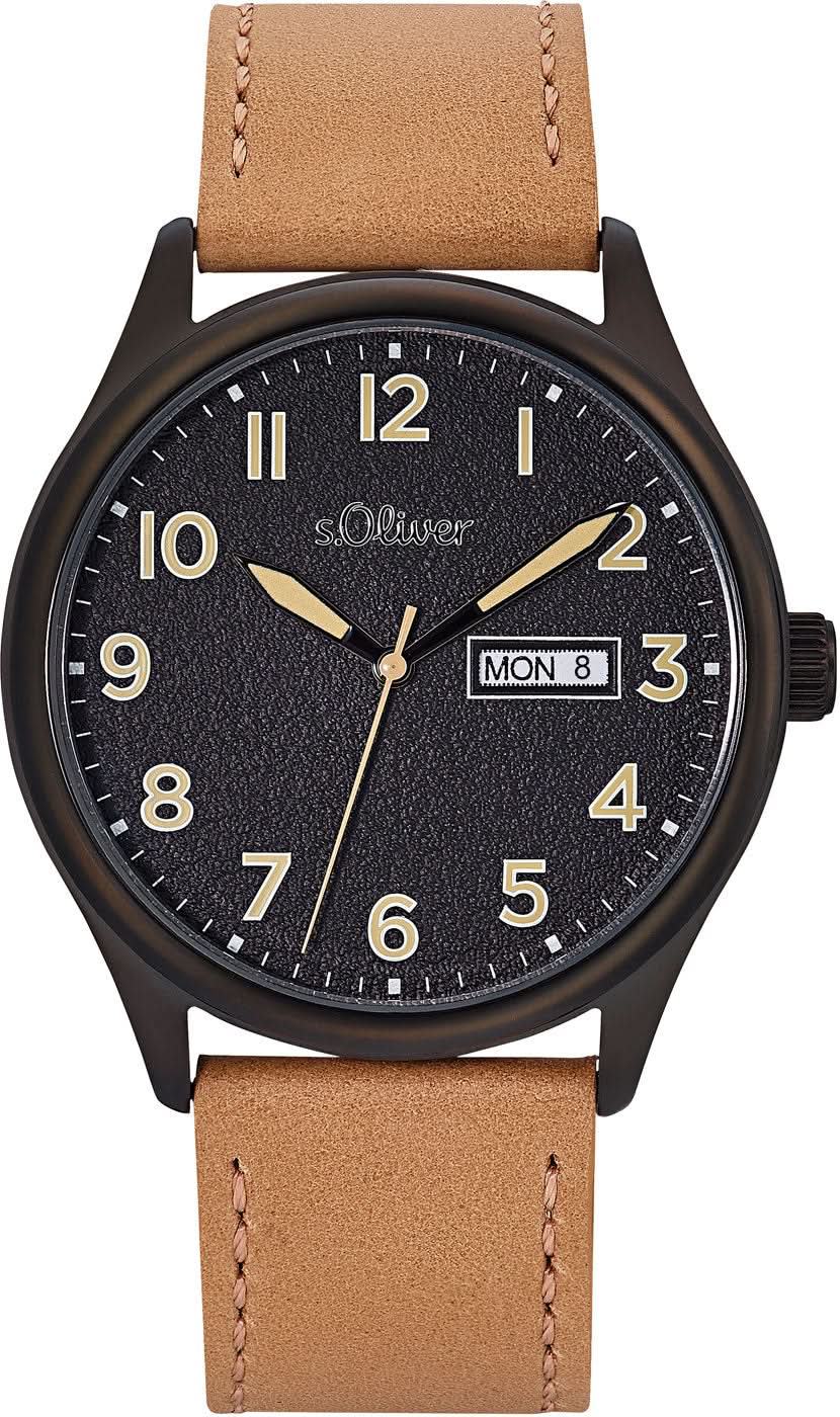 s.Oliver 2033481 Montre Homme • Design tendance lifestyle • Excellent rapport qualité-prix