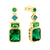 Puces d'oreilles avec pendentifs de formes variées s.Oliver Jewelry Modèle : 2036878