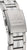 Bracelet Festina pour homme en acier inoxydable avec fermoir, logo en relief sur la plaque de fermeture.