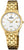 Montre Festina pour femme avec bracelet en acier inoxydable doré et cadran blanc, mouvement à quartz