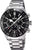 Montre Festina pour homme avec cadran noir, design chronographe et bracelet en métal
