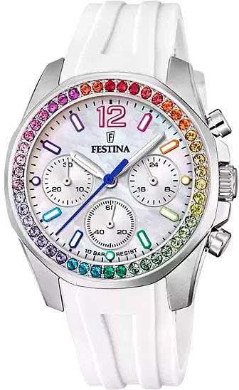 Montre Festina Rainbow F20610/2 pour femme • Zirconium • 10 ATM