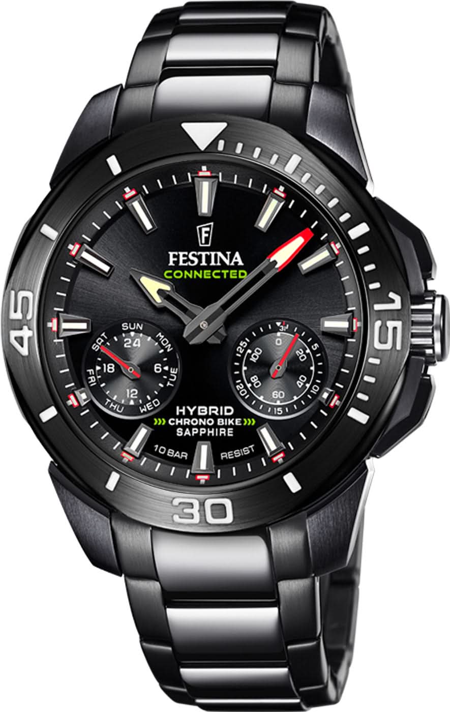 Festina Chrono Bike F20648/1 Montre Homme • Montre Connectée Hybride
