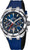 Montre Festina pour homme avec cadran bleu, sous-cadrans chronographes et bracelet en silicone bleu