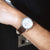 Festina Classics F20690/2 Montre Homme • Cadran Blanc • Bracelet Cuir Marron