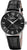 Montre Festina pour homme avec cadran noir et bracelet en cuir noir, lunette ronde