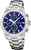 Montre chronographe Festina pour homme avec cadran bleu et bracelet en acier inoxydable
