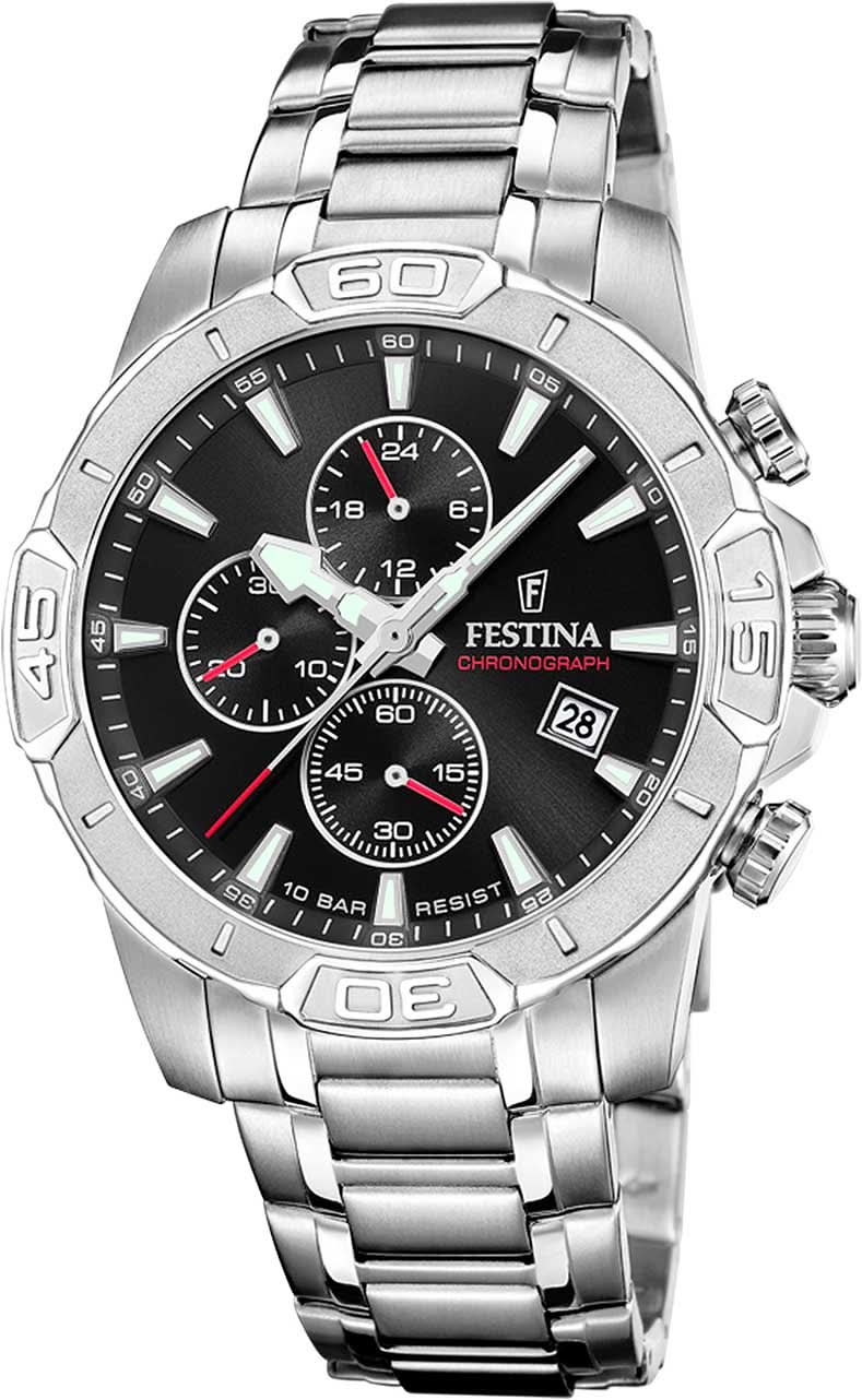 Bracelet de montre pour homme avec cadran noir, mouvement apparent et bracelet en acier