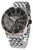 Vostok Europe Batiscafos Hybrid-Armbanduhr, Stahlband, schwarzes Zifferblatt mit Datum
