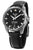 Herren-Automatikuhr Vostok Europe Rocket N1 mit schwarzem Zifferblatt und Lederarmband