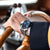 Vostok Europe Herrenuhr am Handgelenk, blaues Zifferblatt, Metallarmband mit Goldstreifen