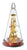 Pendule à poser Hermle 35x18 cm bois • Mouvement de précision allemand • Sonnerie fine des heures