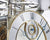 Hermle Horloge de table 35x29 cm métal • Horloge astrologique • Sonnerie Westminster