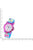 Bracelet pour fille, cadran violet avec licorne, bracelet textile coloré