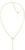 Collier doré avec pendentif cœur et longs pendentifs goutte