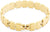 Tommy Hilfiger Gliederarmband mit goldfarbenen Metallgliedern und Kristall-Details
