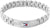 Bracelet à maillons en acier inoxydable avec logo Tommy Hilfiger en relief, maillons argentés