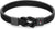 Bracelet Tommy Hilfiger en cuir : cuir noir, fermoir à clip nœud, fermoir métallique