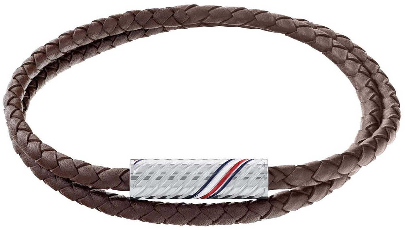 Bracelet en cuir tressé - Tommy Hilfiger Modèle : 2790468