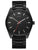 MVMT Herrenuhr: schwarzes Metallarmband, schwarzes Zifferblatt, Mineralglas