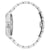 Herrenuhr in Seitenansicht mit Metallarmband und sichtbarer Krone