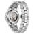 Herrenuhr mit Blick auf Gehäuseboden und Metallarmband